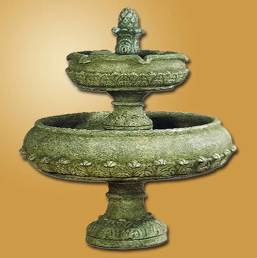 Giannini Garden Capri Two Tier Outdoor Water Fountain